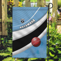 Botswana Cricket Garden Flag Go Baggy Blues - Wonder Print Shop