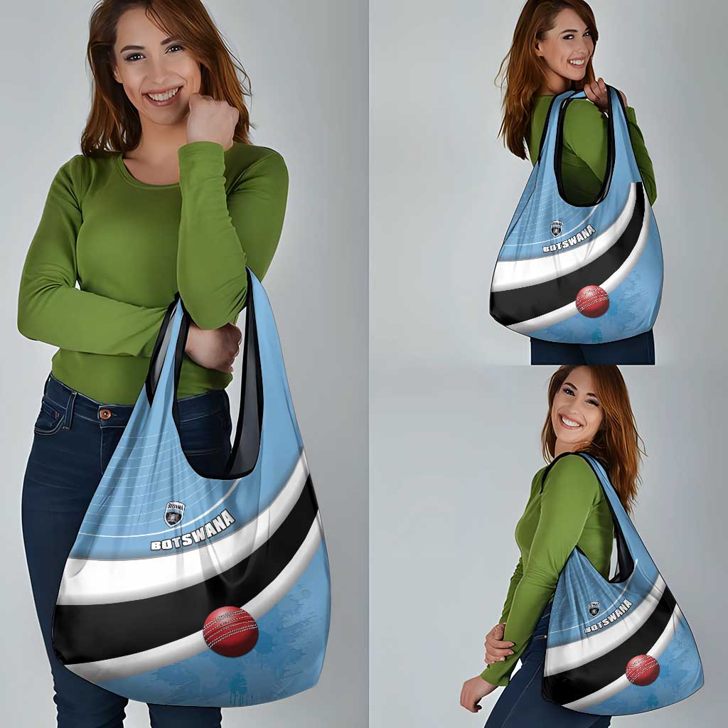 Botswana Cricket Grocery Bag Go Baggy Blues - Wonder Print Shop