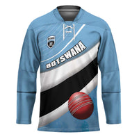 Custom Botswana Cricket Hockey Jersey Go Baggy Blues - Wonder Print Shop