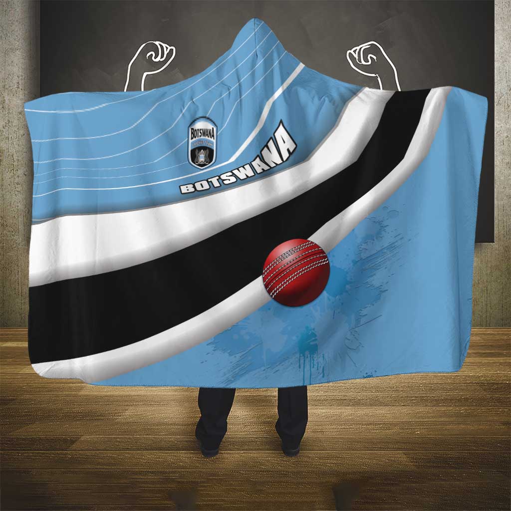 Botswana Cricket Hooded Blanket Go Baggy Blues - Wonder Print Shop