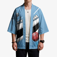 Custom Botswana Cricket Kimono Go Baggy Blues - Wonder Print Shop