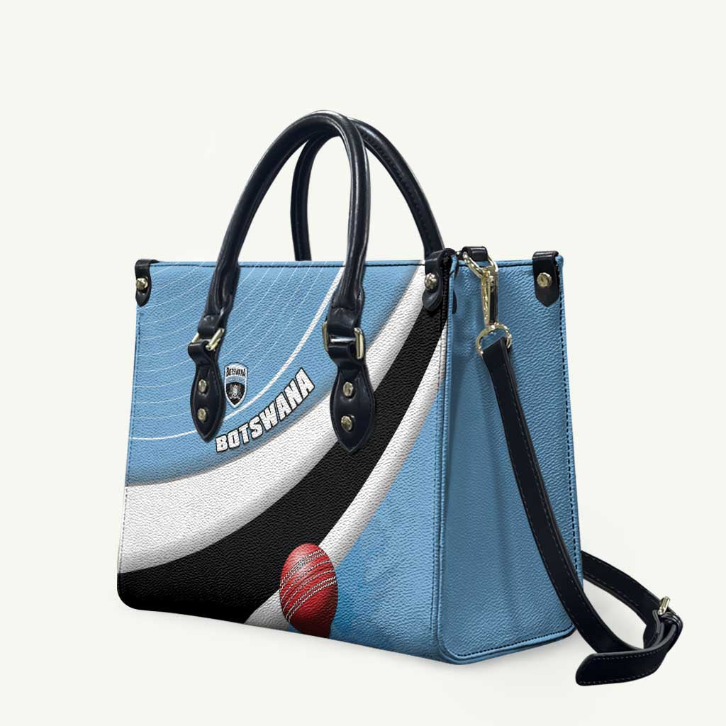 Botswana Cricket Leather Bag Go Baggy Blues - Wonder Print Shop