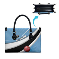Botswana Cricket Leather Bag Go Baggy Blues - Wonder Print Shop