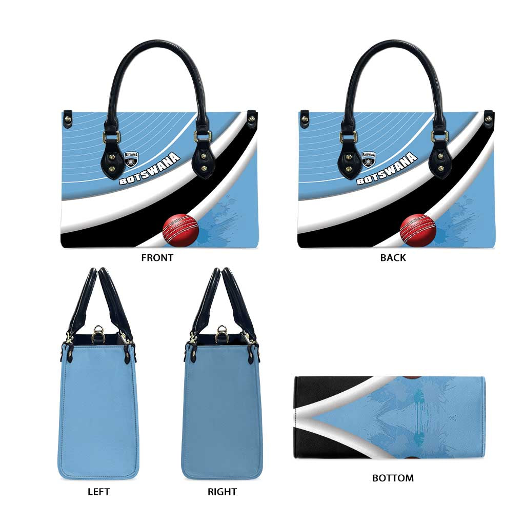 Botswana Cricket Leather Bag Go Baggy Blues - Wonder Print Shop