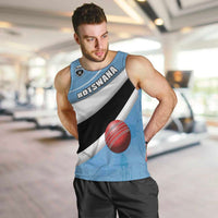 Custom Botswana Cricket Men Tank Top Go Baggy Blues - Wonder Print Shop