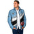 Custom Botswana Cricket Padded Jacket Go Baggy Blues - Wonder Print Shop