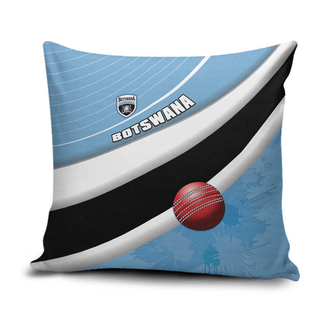 Botswana Cricket Pillow Cover Go Baggy Blues - Wonder Print Shop