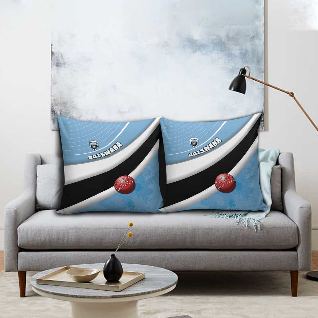 Botswana Cricket Pillow Cover Go Baggy Blues - Wonder Print Shop