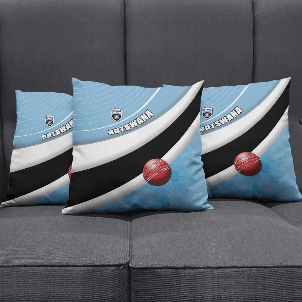Botswana Cricket Pillow Cover Go Baggy Blues - Wonder Print Shop