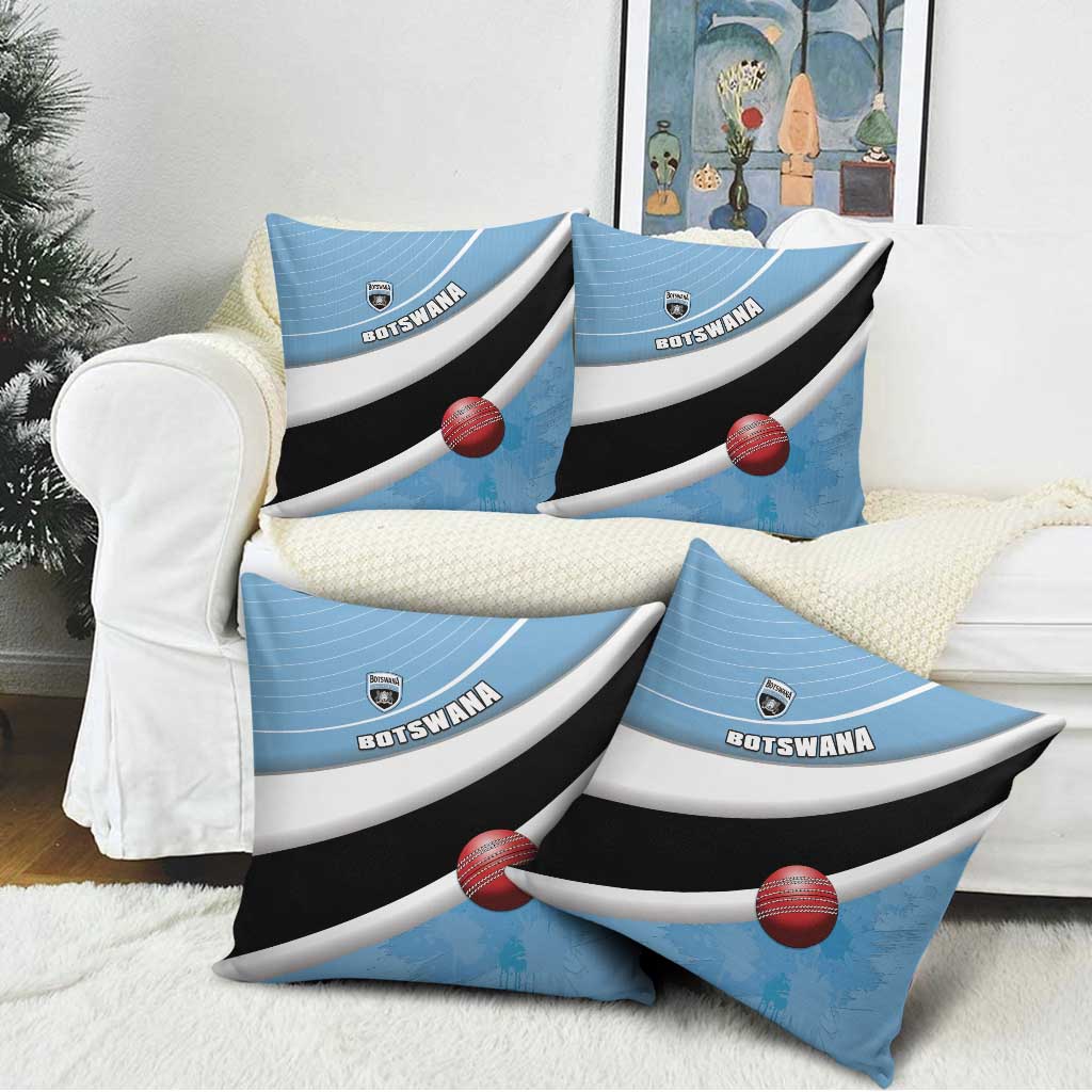 Botswana Cricket Pillow Cover Go Baggy Blues - Wonder Print Shop