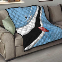 Botswana Cricket Quilt Go Baggy Blues - Wonder Print Shop