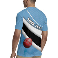 Custom Botswana Cricket Rugby Jersey Go Baggy Blues - Wonder Print Shop
