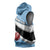 Custom Botswana Cricket Sleeveless Hoodie Go Baggy Blues - Wonder Print Shop