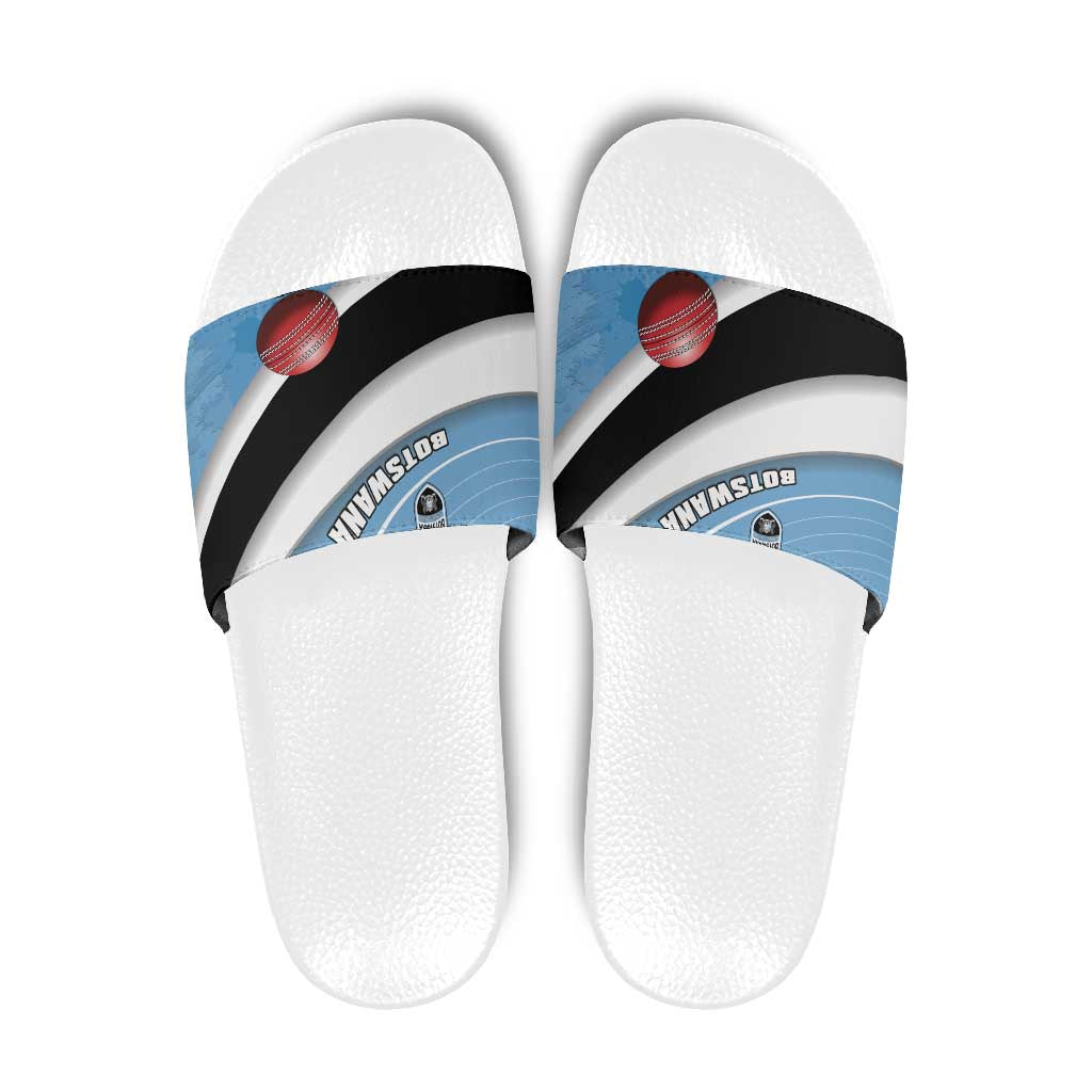 Botswana Cricket Slide Sandals Go Baggy Blues - Wonder Print Shop