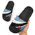 Botswana Cricket Slide Sandals Go Baggy Blues - Wonder Print Shop