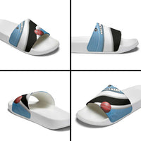 Botswana Cricket Slide Sandals Go Baggy Blues - Wonder Print Shop