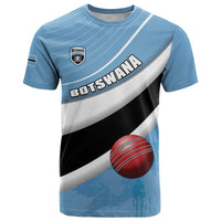 Custom Botswana Cricket T Shirt Go Baggy Blues - Wonder Print Shop