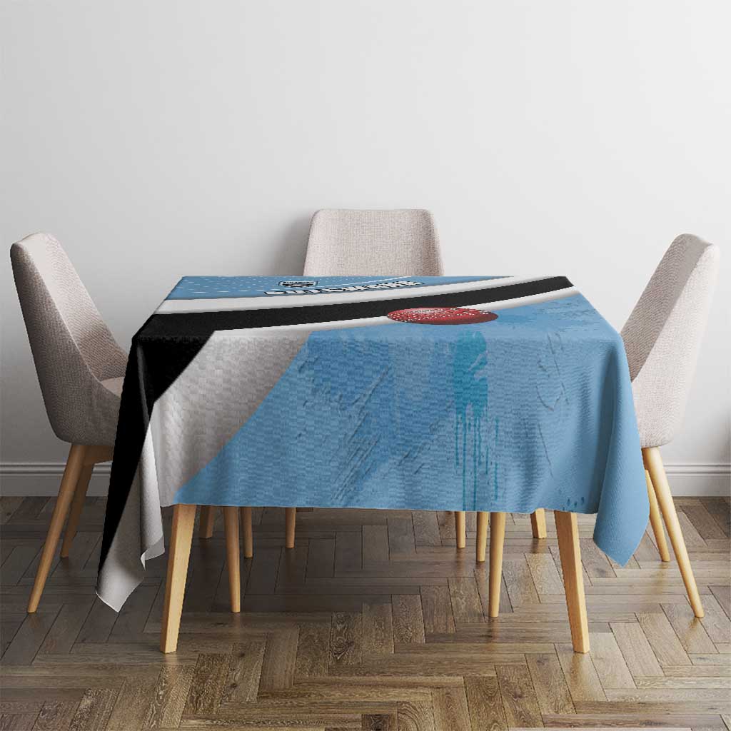 Botswana Cricket Tablecloth Go Baggy Blues - Wonder Print Shop