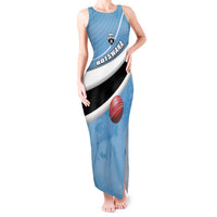 Custom Botswana Cricket Tank Maxi Dress Go Baggy Blues - Wonder Print Shop