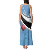 Custom Botswana Cricket Tank Maxi Dress Go Baggy Blues - Wonder Print Shop