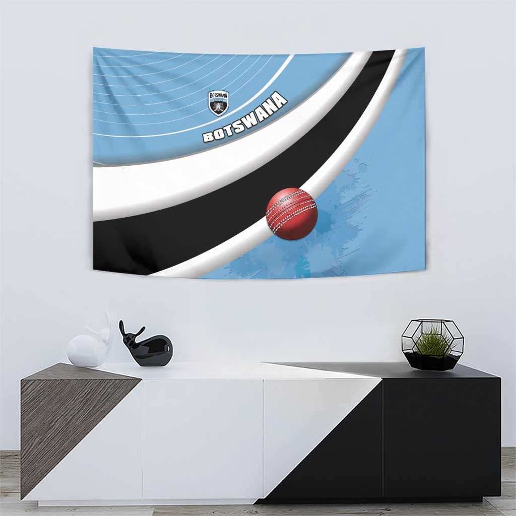 Botswana Cricket Tapestry Go Baggy Blues - Wonder Print Shop