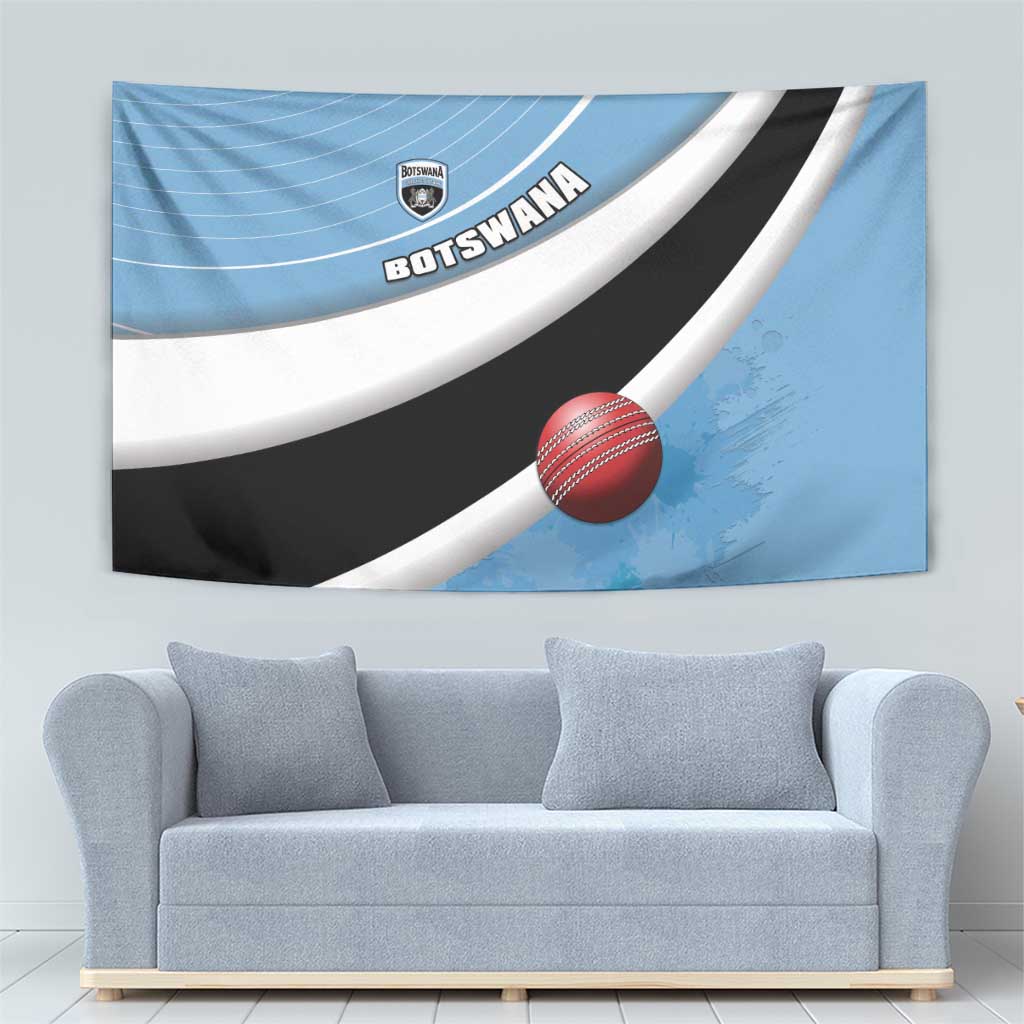 Botswana Cricket Tapestry Go Baggy Blues - Wonder Print Shop