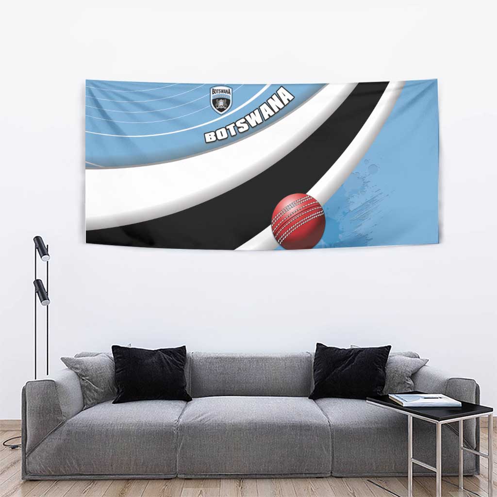 Botswana Cricket Tapestry Go Baggy Blues - Wonder Print Shop