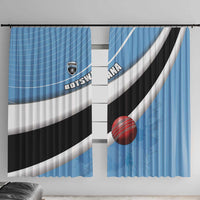 Botswana Cricket Window Curtain Go Baggy Blues - Wonder Print Shop