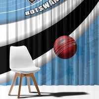 Botswana Cricket Window Curtain Go Baggy Blues - Wonder Print Shop