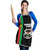 Burkina Faso Striped Apron African Mud Cloth Pattern - Black - Wonder Print Shop