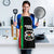 Burkina Faso Striped Apron African Mud Cloth Pattern - Black - Wonder Print Shop