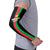 Personalized Burkina Faso Striped Arm Sleeves African Mud Cloth Pattern - Black - Wonder Print Shop
