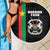 Burkina Faso Striped Beach Blanket African Mud Cloth Pattern - Black - Wonder Print Shop