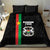 Burkina Faso Striped Bedding Set African Mud Cloth Pattern - Black - Wonder Print Shop
