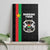 Burkina Faso Striped Canvas Wall Art African Mud Cloth Pattern - Black - Wonder Print Shop