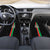 Burkina Faso Striped Car Mats African Mud Cloth Pattern - Black - Wonder Print Shop
