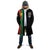 Personalized Burkina Faso Striped Cloak African Mud Cloth Pattern - Black - Wonder Print Shop