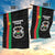 Burkina Faso Striped Garden Flag African Mud Cloth Pattern - Black - Wonder Print Shop