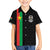 Personalized Burkina Faso Striped Hawaiian Shirt African Mud Cloth Pattern - Black - Wonder Print Shop