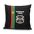 Burkina Faso Striped Pillow Cover African Mud Cloth Pattern - Black - Wonder Print Shop