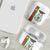 Burkina Faso Striped AirPods Case African Mud Cloth Pattern - White - Wonder Print Shop