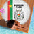 Burkina Faso Striped Beach Blanket African Mud Cloth Pattern - White - Wonder Print Shop
