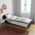 Burkina Faso Striped Bedding Set African Mud Cloth Pattern - White - Wonder Print Shop
