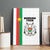 Burkina Faso Striped Canvas Wall Art African Mud Cloth Pattern - White - Wonder Print Shop
