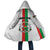 Personalized Burkina Faso Striped Cloak African Mud Cloth Pattern - White - Wonder Print Shop