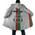 Personalized Burkina Faso Striped Cloak African Mud Cloth Pattern - White - Wonder Print Shop