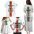 Personalized Burkina Faso Striped Family Matching Puletasi and Hawaiian Shirt African Mud Cloth Pattern - White - Wonder Print Shop
