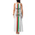 Personalized Burkina Faso Striped Family Matching Tank Maxi Dress and Hawaiian Shirt African Mud Cloth Pattern - White - Wonder Print Shop