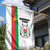 Burkina Faso Striped Garden Flag African Mud Cloth Pattern - White - Wonder Print Shop