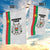 Burkina Faso Striped Garden Flag African Mud Cloth Pattern - White - Wonder Print Shop